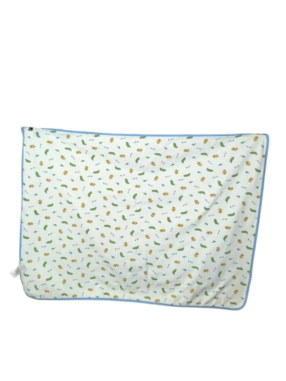 Just One Year Carter's Alligator Caution Wake Up Lovey Security Blanket 24